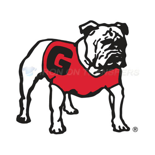 Georgia Bulldogs Iron-on Stickers (Heat Transfers)NO.4470